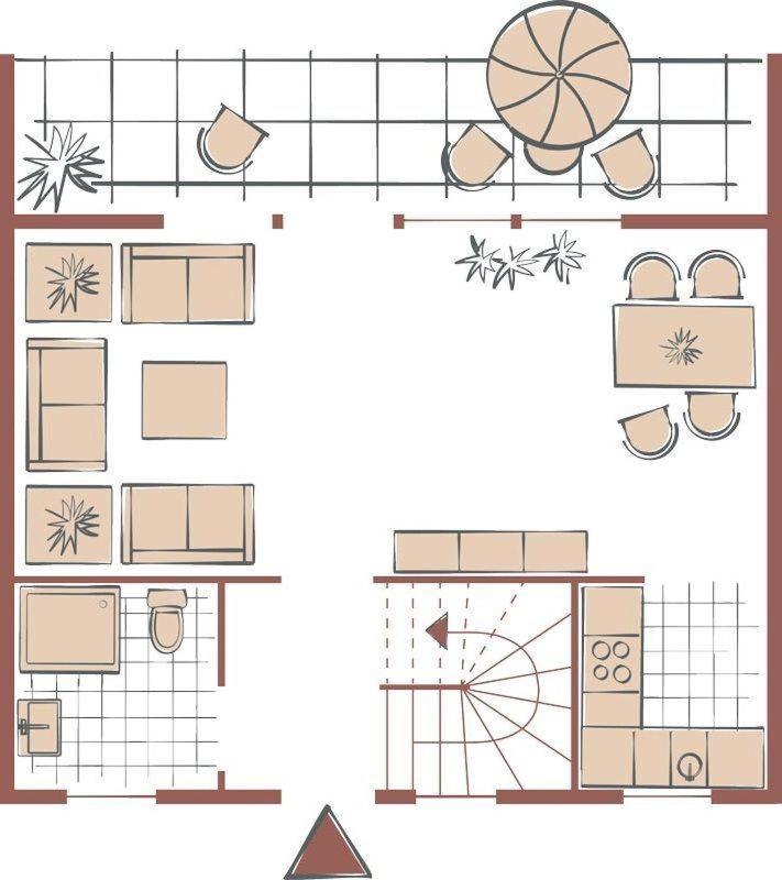 Am-Hohen-Ufer-Reetdach-Haus-Ocean-Breeze-136 Villa Grossenbrode Luaran gambar